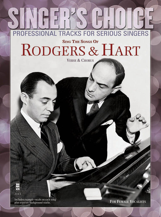 Sing the Songs of Rodgers & Hart Singer's Choice - Professional Tracks for Serious Singers | 小雅音樂 Hsiaoya Music