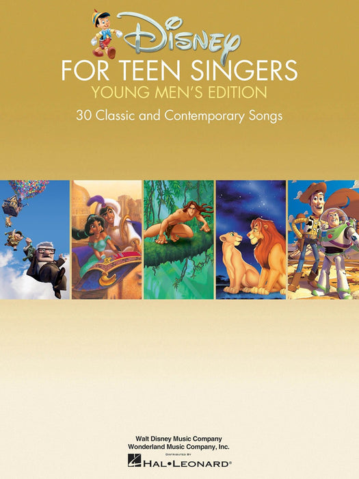 Disney for Teen Singers - Young Men's Edition Classic and Contemporary Songs Especially Suitable for Teens | 小雅音樂 Hsiaoya Music