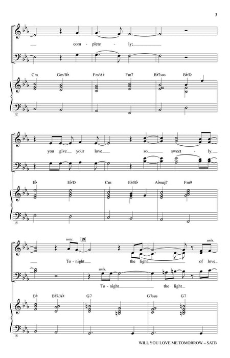 Will You Love Me Tomorrow (Will You Still Love Me Tomorrow) | 小雅音樂 Hsiaoya Music