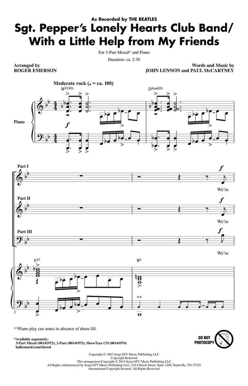 Sgt. Pepper's Lonely Hearts Club Band/With a Little Help From My Friends Discovery Level 2 | 小雅音樂 Hsiaoya Music