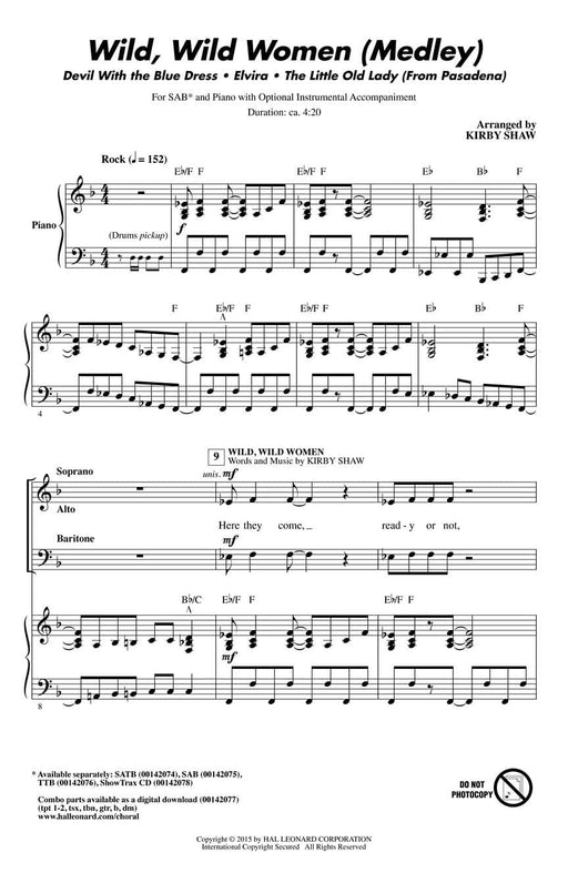 Wild, Wild Women Medley 組合曲 | 小雅音樂 Hsiaoya Music