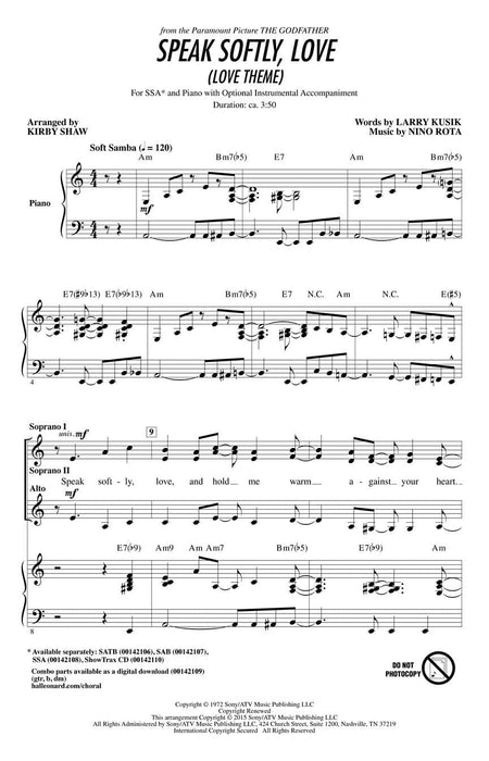 Speak Softly Love | 小雅音樂 Hsiaoya Music