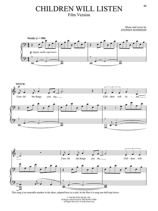 Into the Woods Vocal Selections from the Disney Movie | 小雅音樂 Hsiaoya Music