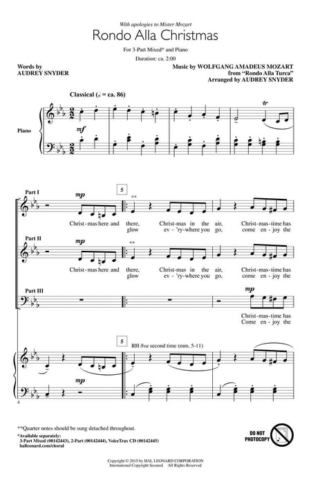 Rondo Alla Christmas Discovery Level 2 莫札特 迴旋曲 | 小雅音樂 Hsiaoya Music