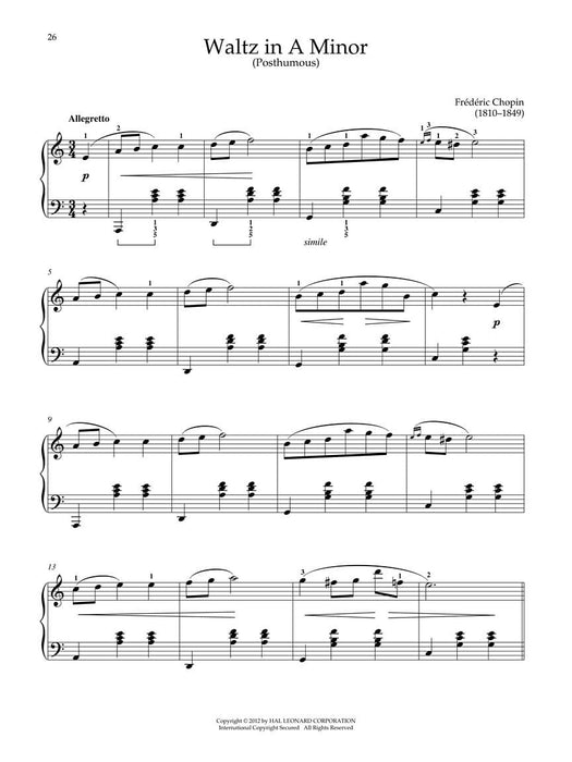 Journey Through the Classics: Book 4 Intermediate Hal Leonard Piano Repertoire 鋼琴 | 小雅音樂 Hsiaoya Music