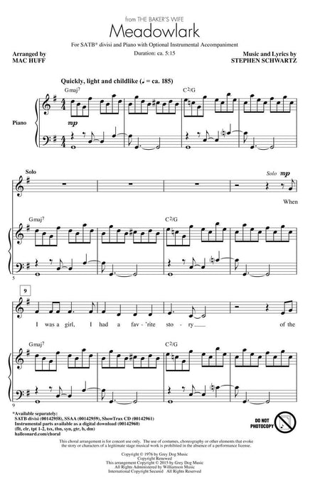 Meadowlark from The Baker's Wife | 小雅音樂 Hsiaoya Music