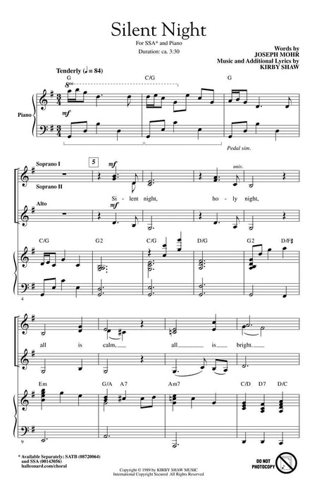 Silent Night | 小雅音樂 Hsiaoya Music