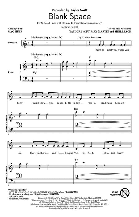 Blank Space | 小雅音樂 Hsiaoya Music