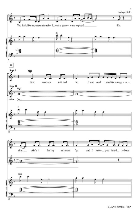 Blank Space | 小雅音樂 Hsiaoya Music