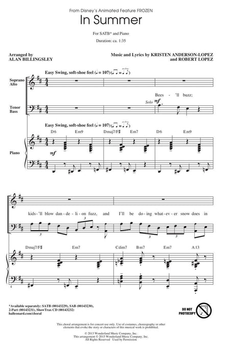 In Summer from Frozen | 小雅音樂 Hsiaoya Music