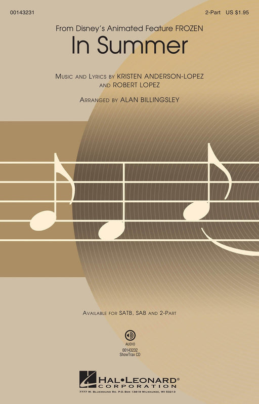 In Summer from Frozen | 小雅音樂 Hsiaoya Music