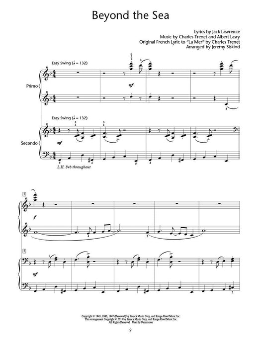 Jazz Hits for Piano Duet Hal Leonard Student Piano Library Intermediate Level NFMC 2020-2024 Selection 爵士音樂 四手聯彈 鋼琴 | 小雅音樂 Hsiaoya Music