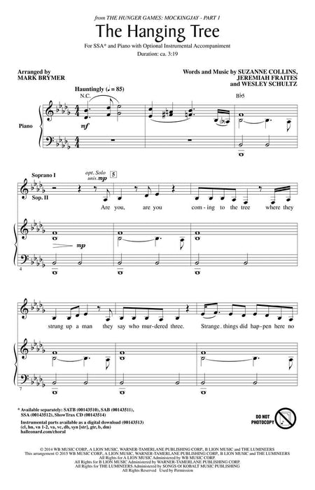 The Hanging Tree from The Hunger Games: Mockingjay Part I | 小雅音樂 Hsiaoya Music