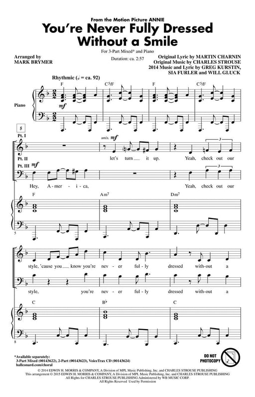 You're Never Fully Dressed Without a Smile from Annie Discovery Level 2 | 小雅音樂 Hsiaoya Music