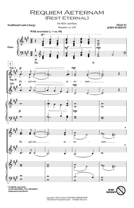 Requiem Aeternam (Rest Eternal) 安魂曲 | 小雅音樂 Hsiaoya Music