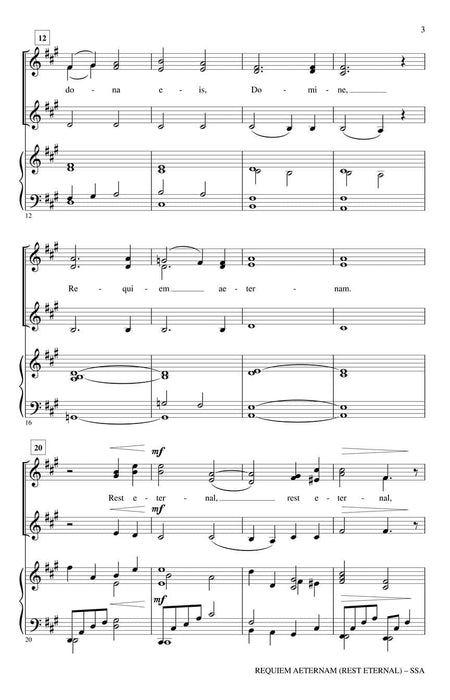 Requiem Aeternam (Rest Eternal) 安魂曲 | 小雅音樂 Hsiaoya Music