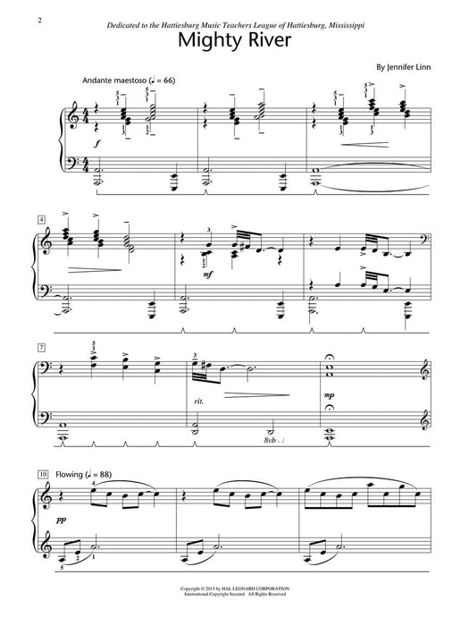 Mighty River Hal Leonard Student Piano Library Showcase Solo Level 5 (Intermediate) 鋼琴 獨奏 | 小雅音樂 Hsiaoya Music