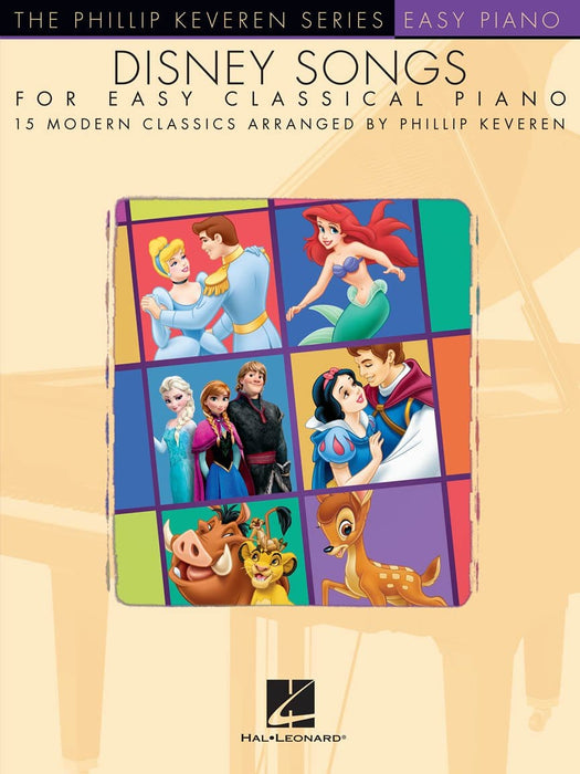 Disney Songs for Easy Classical Piano arr. Phillip Keveren The Phillip Keveren Series Easy Piano 古典鋼琴 | 小雅音樂 Hsiaoya Music