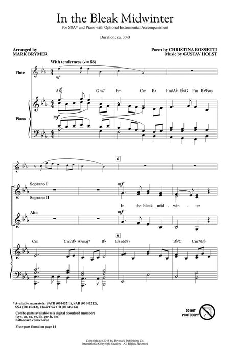 In the Bleak Midwinter | 小雅音樂 Hsiaoya Music