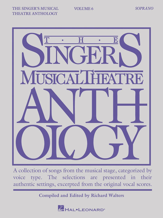 Singer's Musical Theatre Anthology - Volume 6 Soprano Book Only | 小雅音樂 Hsiaoya Music