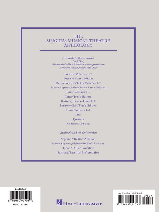 Singer's Musical Theatre Anthology - Volume 6 Soprano Book Only | 小雅音樂 Hsiaoya Music