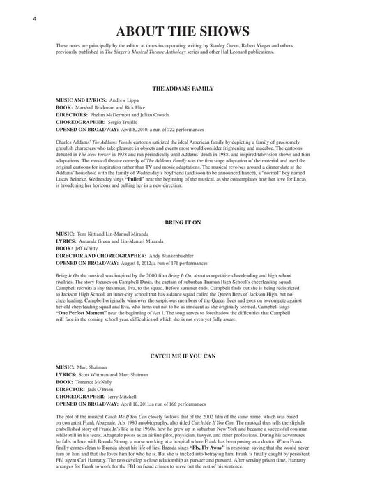 Singer's Musical Theatre Anthology - Volume 6 Mezzo-Soprano/Belter Book Only 次女高音 | 小雅音樂 Hsiaoya Music