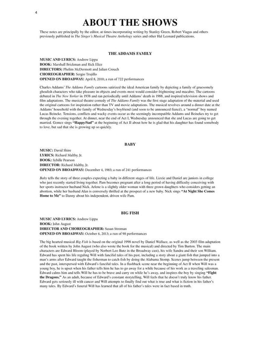 Singer's Musical Theatre Anthology - Volume 6 Baritone/Bass Book Only | 小雅音樂 Hsiaoya Music