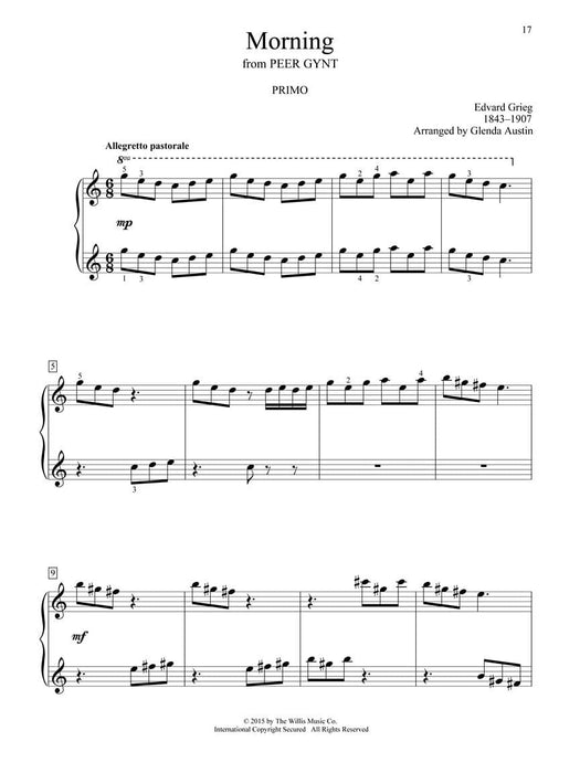 Easy Classical Duets NFMC 2020-2024 Selection Later Elementary to Early Intermediate Level 1 Piano, 4 Hands 古典二重奏 鋼琴 | 小雅音樂 Hsiaoya Music