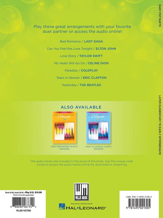 Easy Pop Duets National Federation of Music Clubs 2020-2024 Selection 二重奏 | 小雅音樂 Hsiaoya Music