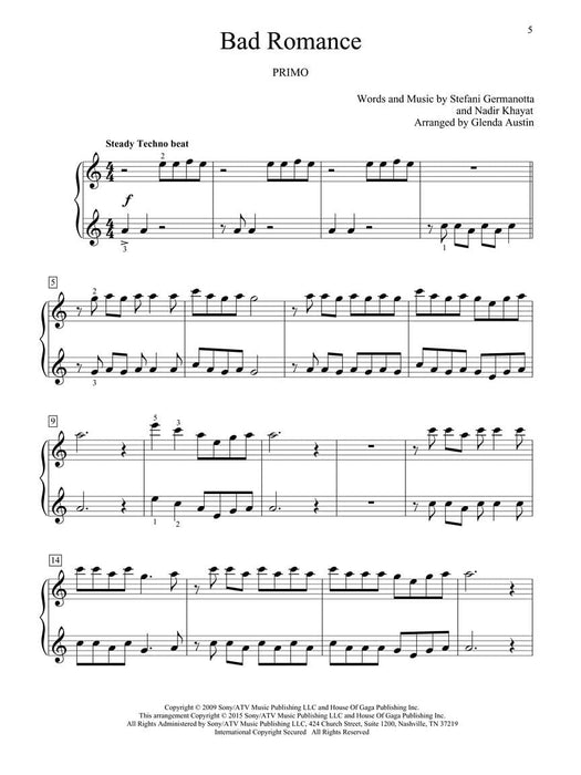 Easy Pop Duets National Federation of Music Clubs 2020-2024 Selection 二重奏 | 小雅音樂 Hsiaoya Music