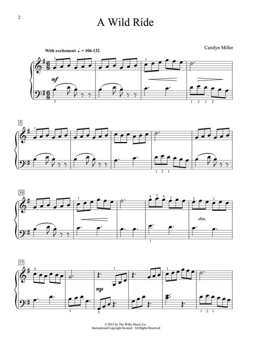 A Wild Ride Later Elementary Level | 小雅音樂 Hsiaoya Music