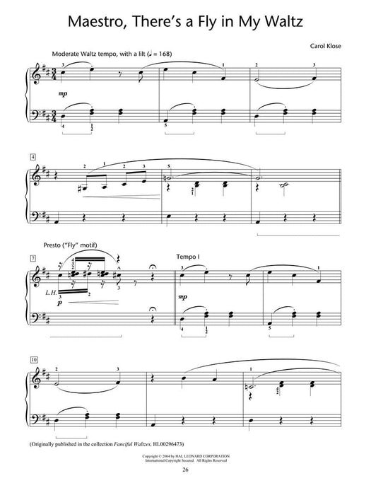 The Best of Carol Klose Hal Leonard Student Piano Library Composer Showcase Intermediate/Late Intermediate Level 耶誕頌歌 鋼琴 作曲家 | 小雅音樂 Hsiaoya Music