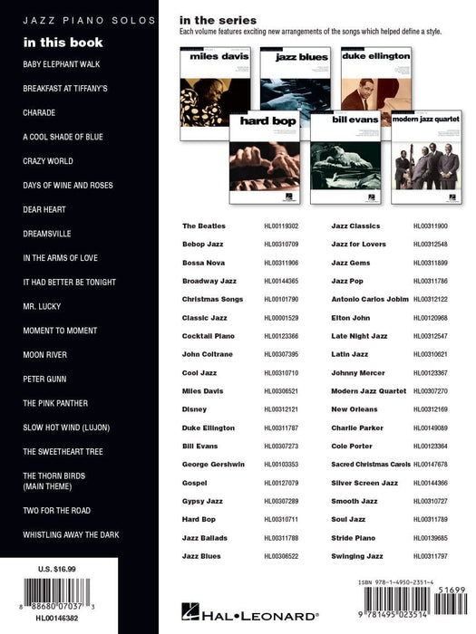 Henry Mancini Jazz Piano Solos Series Volume 38 爵士音樂鋼琴 獨奏 | 小雅音樂 Hsiaoya Music