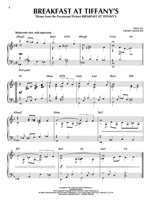 Henry Mancini Jazz Piano Solos Series Volume 38 爵士音樂鋼琴 獨奏 | 小雅音樂 Hsiaoya Music