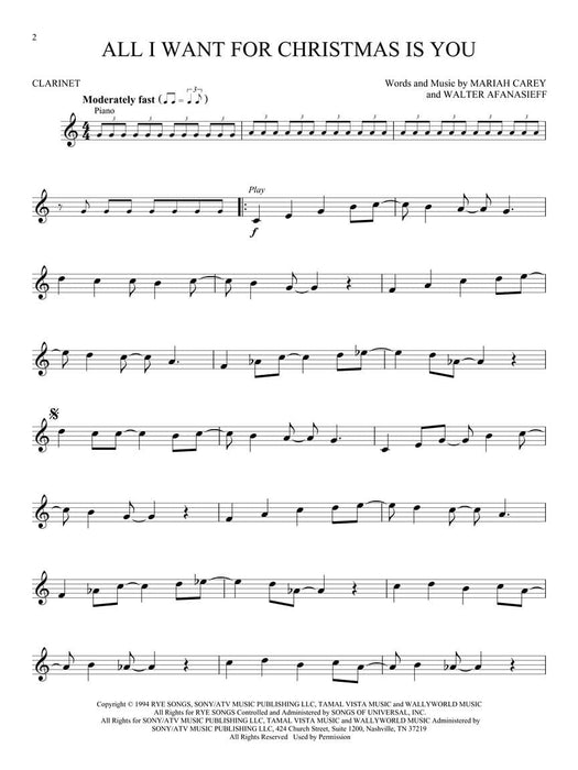 Christmas Songs for Clarinet Instrumental Play-Along 豎笛 | 小雅音樂 Hsiaoya Music