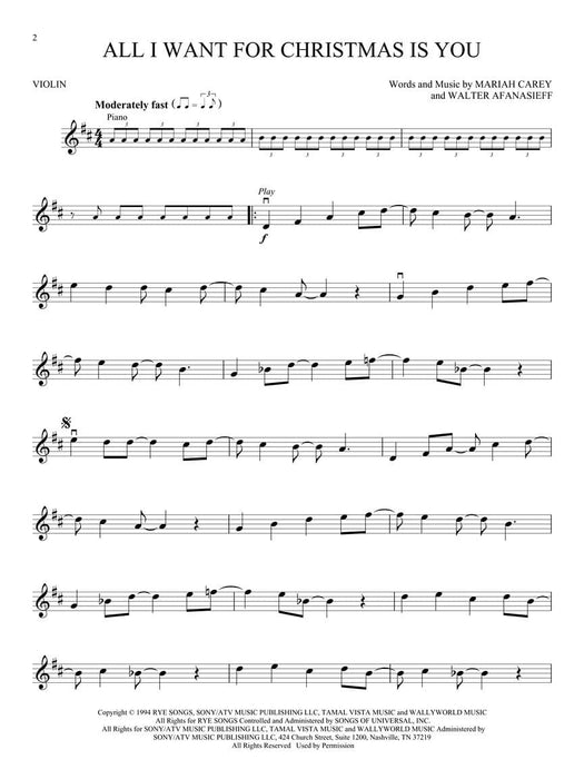 Christmas Songs for Violin Instrumental Play-Along 小提琴 | 小雅音樂 Hsiaoya Music