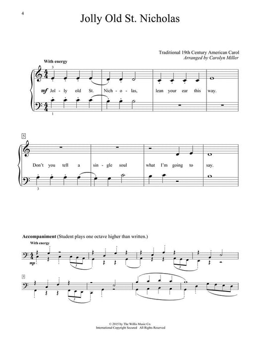 A Dozen a Day Christmas Songbook - Mini Early Elementary Level | 小雅音樂 Hsiaoya Music