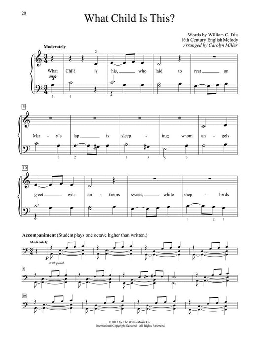 A Dozen a Day Christmas Songbook - Mini Early Elementary Level | 小雅音樂 Hsiaoya Music