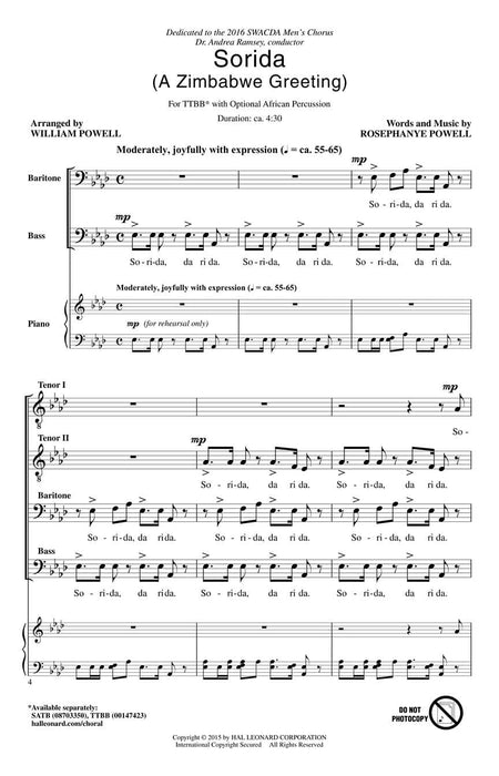 Sorida (A Zimbabwe Greeting) | 小雅音樂 Hsiaoya Music