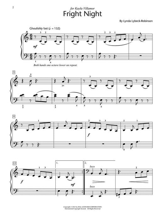 Fright Night HLSPL Showcase Solos Early Intermediate - Level 4 獨奏 | 小雅音樂 Hsiaoya Music