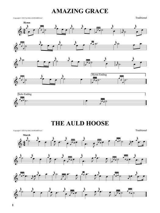 Hal Leonard Bagpipe Tune Book Audio Access Included! 歌調 | 小雅音樂 Hsiaoya Music