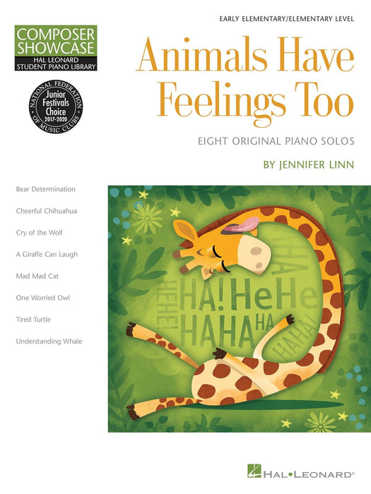 Animals Have Feelings Too Hal Leonard Student Library Composer Showcase Elementary Level 作曲家 | 小雅音樂 Hsiaoya Music