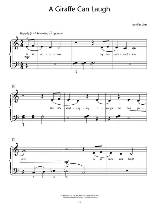 Animals Have Feelings Too Hal Leonard Student Library Composer Showcase Elementary Level 作曲家 | 小雅音樂 Hsiaoya Music