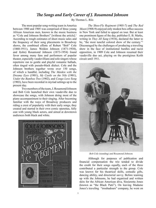 The Songs of Cole and Johnson Brothers | 小雅音樂 Hsiaoya Music