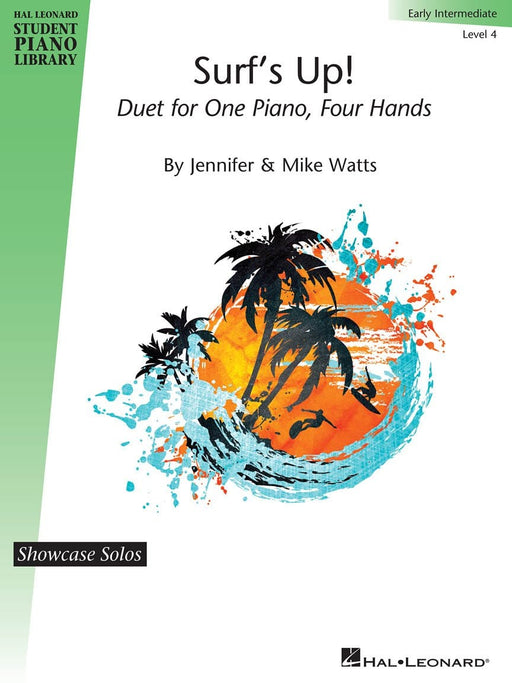 Surf's Up! Hal Leonard Student Piano Library Showcase Duet Level 4 鋼琴 二重奏 | 小雅音樂 Hsiaoya Music
