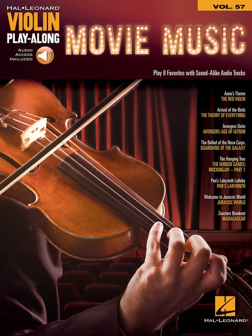 Movie Music Violin Play-Along Volume 57 電影音樂小提琴 | 小雅音樂 Hsiaoya Music