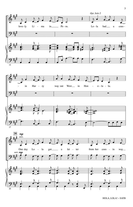 Hola, Lola! from Dear Edwina | 小雅音樂 Hsiaoya Music