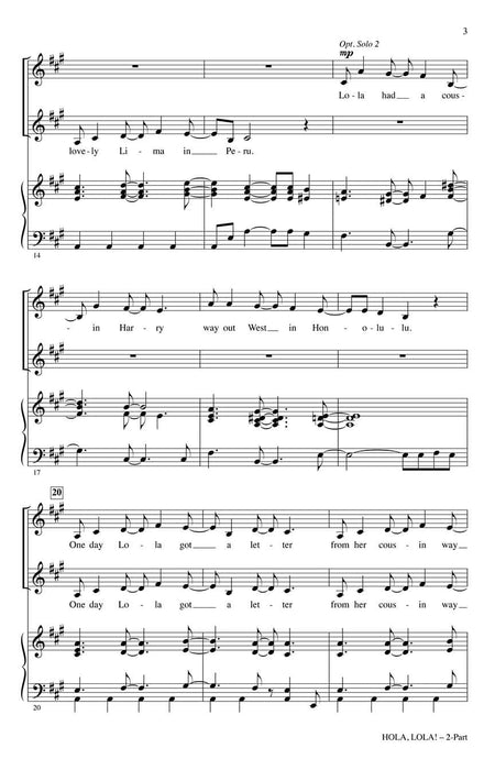 Hola, Lola! | 小雅音樂 Hsiaoya Music