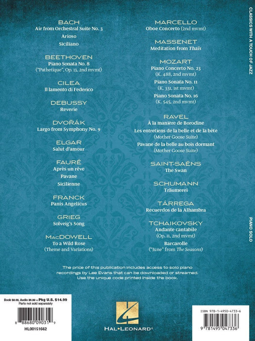 Classics with a Touch of Jazz 27 Beloved Masterpieces for Solo Piano 爵士音樂 小品 獨奏 鋼琴 | 小雅音樂 Hsiaoya Music