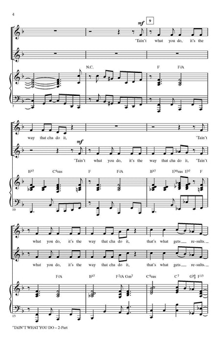 Tain't What You Do (It's the Way That You Do It) Discovery Level 2 | 小雅音樂 Hsiaoya Music